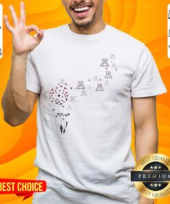 Nice Dandelion Flower Arizona Wildcats Football Logo T-Shirt featuring vibrant design and team spirit for fans.