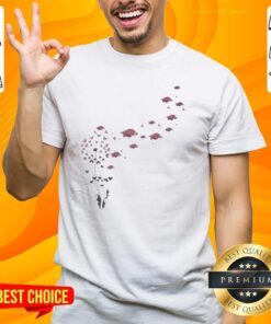 Nice Dandelion Flower Arkansas Razorbacks football logo T-shirt featuring a vibrant design for fans and casual wear.