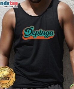 Nice DePinga style Miami Dolphins tank top featuring vibrant colors and a sporty design, perfect for game day.