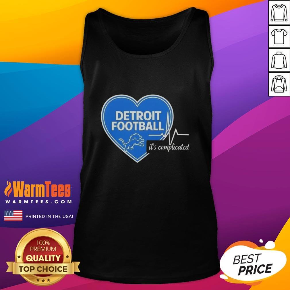 nice-detroit-lions-football-heartbeat-its-complicated-tank-top Stylish Detroit Lions football heartbeat tank top design, perfect for fans showcasing their team spirit.
