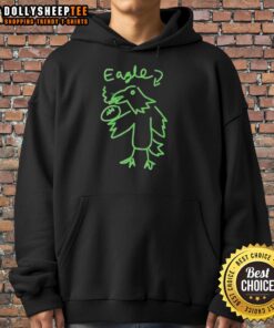 Nice Eagle Philadelphia Eagles Kelly Green Hoodie featuring team logo and vibrant color, perfect for fans.