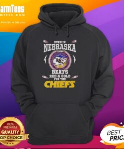 Nice hoodie featuring Kansas City Chiefs colors, red and gold, perfect for fans in Nebraska showing team spirit.