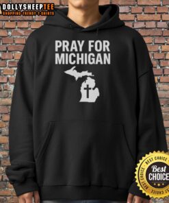 Nice Grand Blanc Michigan Shooting Prayer Hoodie featuring a stylish design and spiritual message, perfect for community support.