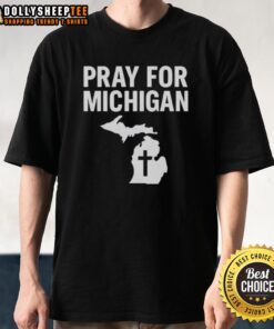 Nice Grand Blanc Michigan Shooting Prayer T-Shirt featuring a heartfelt design celebrating community and support.