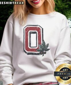 Nice Heritage Block O Ohio State Buckeyes sweatshirt featuring the iconic logo and team colors for fans.