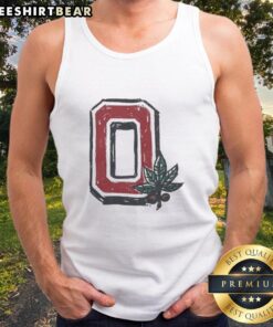 Nice Heritage Block O Ohio State Buckeyes tank top featuring a bold logo, perfect for sports fans and summer wear.