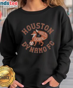 Nice Houston Dynamo FC Hold It Down sweatshirt featuring team colors and logo, perfect for fans and casual wear.