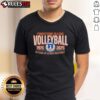 Nice Illinois Fighting Illini Volleyball T-Shirt celebrating 50 years, 1978-2025, featuring vibrant team colors and logo.