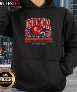 Alt Text: Nice Indiana Hoosiers All American Football 1820 helmet hoodie showcasing team spirit and style for fans.