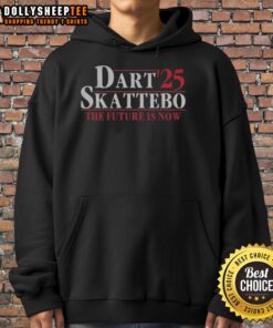 Nice Jaxson Dart and Cam Skattebo NFL hoodie featuring 'The Future Is Now' design, perfect for football fans.