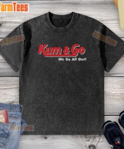 Nice Johnny Knoxville Kum and Go We Go All Out washed t-shirt in vibrant colors, perfect for fans of the iconic comedian.