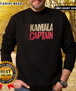 Nice Kamala Captain Sweatshirt featuring a vibrant design, perfect for casual wear and showcasing your style.
