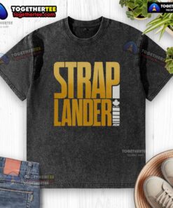 Nice Kris Statlander STRAPlander washed t-shirt featuring a vibrant design, perfect for wrestling fans and casual wear.