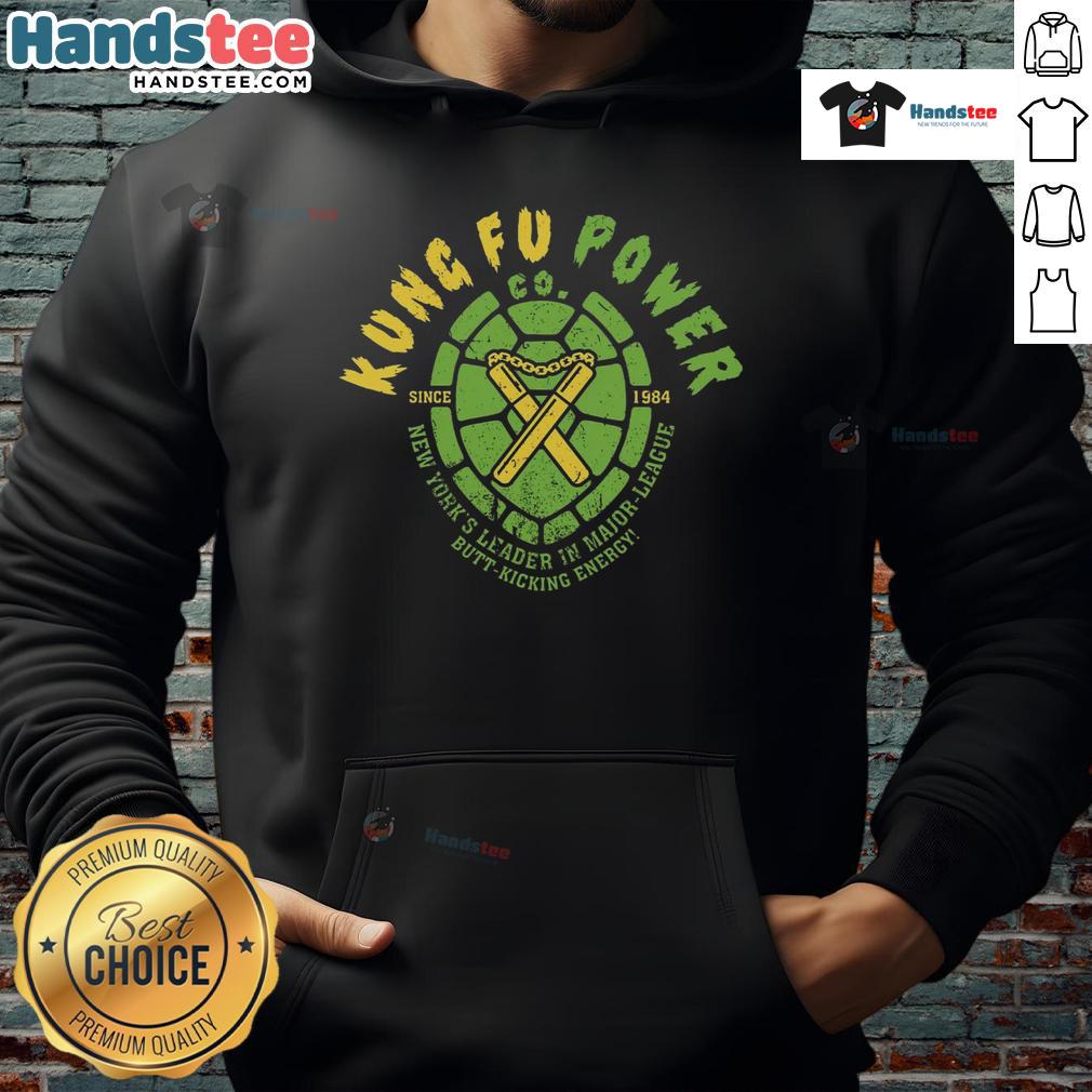 Nice Kungfu Power Co Hoodie Nice Kungfu Power Co Hoodie in black with logo, perfect for martial arts enthusiasts and casual wear.