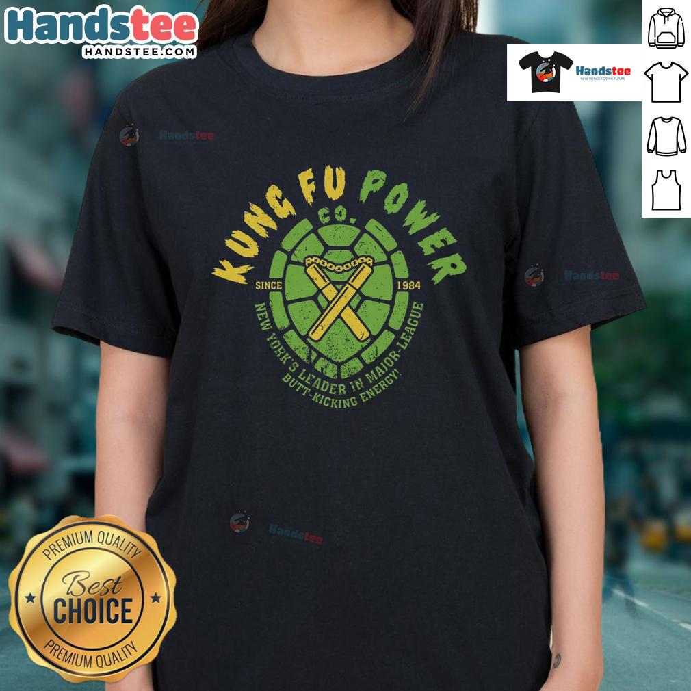 Nice Kungfu Power Co Ladies Tee Nice Kungfu Power Co ladies tee featuring a stylish design perfect for martial arts enthusiasts and casual wear.