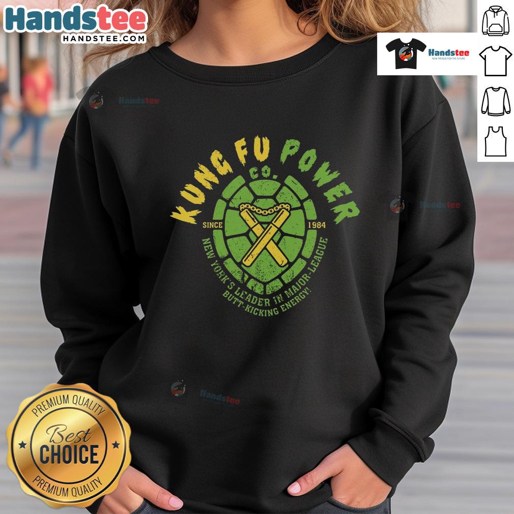 Nice Kungfu Power Co Sweatshirt Nice Kungfu Power Co sweatshirt featuring a stylish design, perfect for casual wear and martial arts enthusiasts.