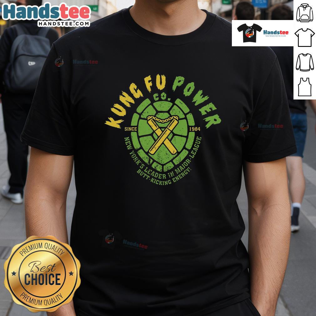 Nice Kungfu Power Co T Shirt Nice Kungfu Power Co T-Shirt featuring a bold design and vibrant colors, perfect for martial arts enthusiasts.