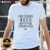 Nice Las Vegas Aces WNBA Champions 2025 T-Shirt featuring vibrant team colors and logo, perfect for fans celebrating the win.