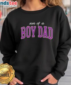 Cute Nice Lil Sasquatch Son of a Boy Dad Sweatshirt design featuring a playful graphic of a Sasquatch.