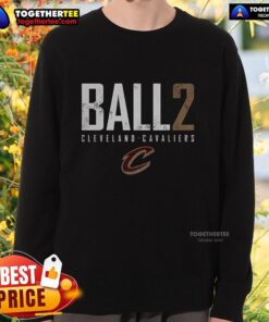 Nice Lonzo Ball Cleveland Cavaliers Basketball Elite Logo Sweatshirt featuring vibrant team colors and stylish design.