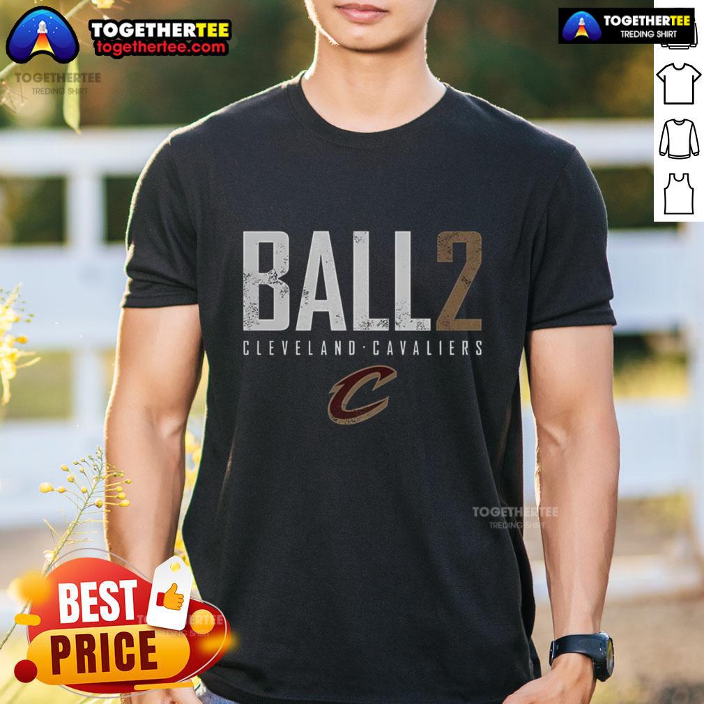 Nice Lonzo Ball Cleveland Cavaliers Basketball Elite Logo T Shirt Alt Text: Nice Lonzo Ball Cleveland Cavaliers Basketball Elite Logo T-Shirt featuring bold graphics and comfortable fit.
