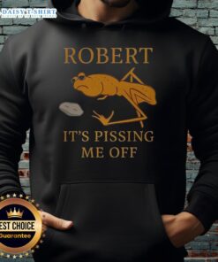 Nice Marcus The Worm hoodie with 'It's Pissing Me Off' design, perfect for casual wear and expressing frustration.