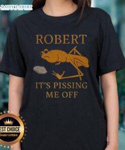 Nice Marcus the Worm Robert It's Pissing Me Off Ladies Tee with vibrant graphic design and comfortable fit for casual wear.