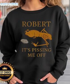 Nice Marcus the Worm sweatshirt featuring 'It's Pissing Me Off' design, perfect for casual wear and worm lovers.