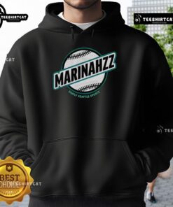 Seattle Mariners hoodie featuring a stylish design, perfect for sports fans in Seattle. Shop the Nice Marinahzz collection.
