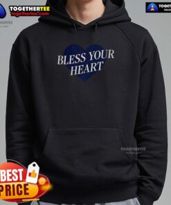 Nice Megan Moroney Bless Your Heart Baby Doll Hoodie in stylish design, perfect for casual wear and fans of the artist.