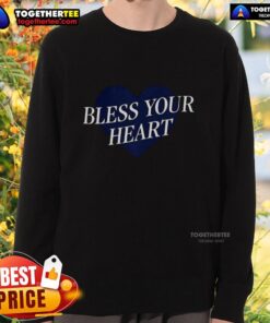 Nice Megan Moroney Bless Your Heart Baby Doll Sweatshirt in soft fabric, perfect for casual wear and fans of country music.