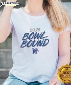 2025 Ladies Tee featuring Nice Memphis Tigers Bowl Bound design, perfect for fans celebrating the team's achievements.