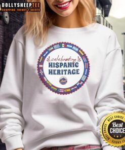 NY Mets Starter sweatshirt celebrating Hispanic Heritage, featuring vibrant colors and a stylish design for fans.