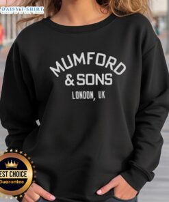 Nice Mumford and Sons London UK logo sweatshirt featuring a stylish design perfect for fans of the band.