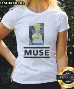 Stylish ladies tee featuring the Nice Music Band logo, perfect for fans and music lovers to show their support.