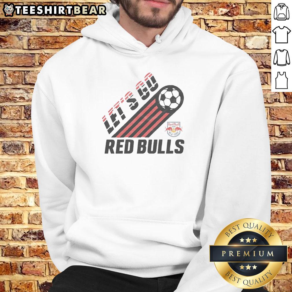 Nice New York Red Bulls Let'S Go Hoodie Nice New York Red Bulls Let's Go Hoodie featuring vibrant team colors and logo, perfect for fans and game day wear.