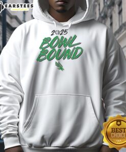 Nice North Texas Mean Green Bowl Bound 2025 Hoodie featuring team colors and logo for fans and supporters.