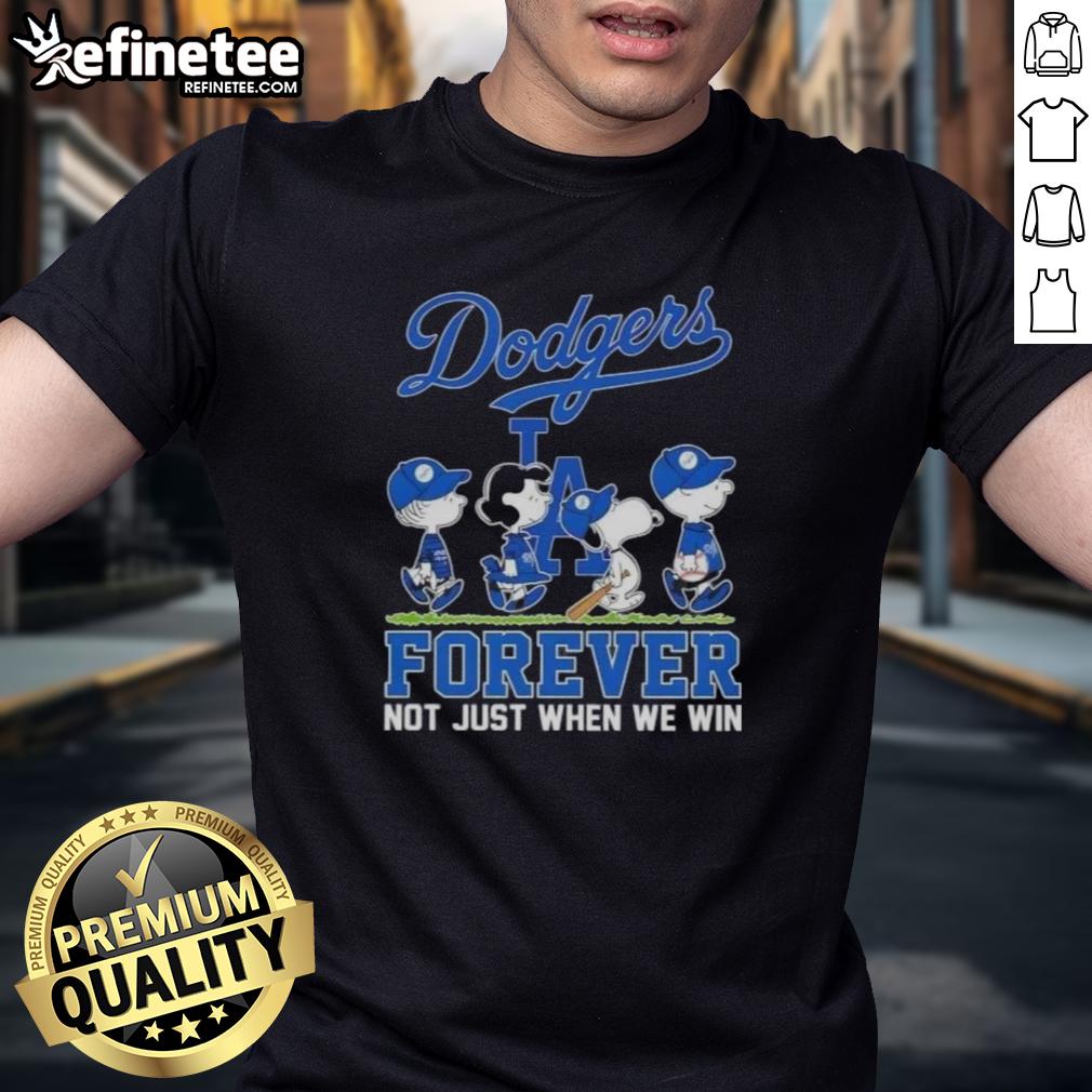 nice-peanuts-snoopy-and-friends-x-los-angeles-dodgers-forever-not-just-when-we-win-t-shirt-1 Alt Text: Nice Peanuts Snoopy and Friends X Los Angeles Dodgers Forever T-Shirt showcasing team spirit and fun design.