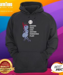 Alt Text: Nice Philadelphia Phillies baseball hoodie featuring a playful rubbertree plant design, perfect for sports fans.