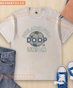 Nice Philadelphia Union Doop Washed T-Shirt showcasing team spirit in stylish, comfortable design for soccer fans.