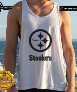 Alt Text: Stylish 'Nice Pittsburgh Steelers Football Takeaways Logo 2025' tank top featuring vibrant team colors and logo design.