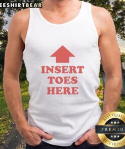Nice Premium Insert Toes Here Tank Top in vibrant colors, perfect for summer fashion and casual wear.