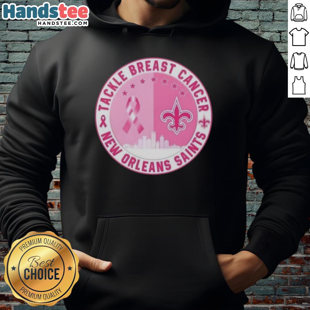nice-premium-tackle-breast-cancer-new-orleans-saints-football-skyline-hoodie Nice Premium Tackle Breast Cancer hoodie featuring New Orleans Saints football skyline design, perfect for fans.