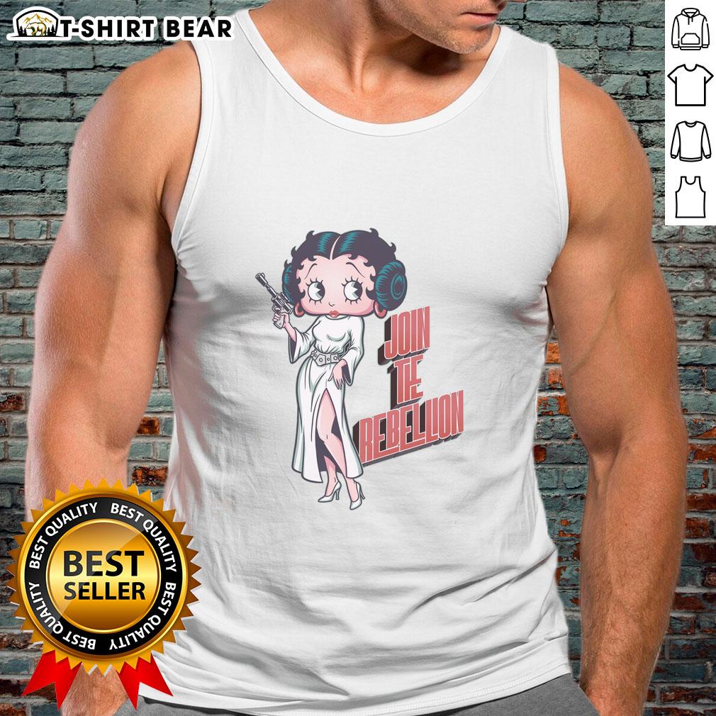 Nice Rebel Pinup Join The Rebelion Retro Cartoon Princess Parody Tank Top Retro cartoon princess parody tank top featuring Nice Rebel Pinup design, perfect for joining the rebellion in style.