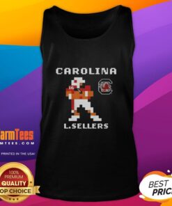 Alt Text: Retro Baller tank top featuring Lanorris Sellers, perfect for South Carolina Gamecocks fans.