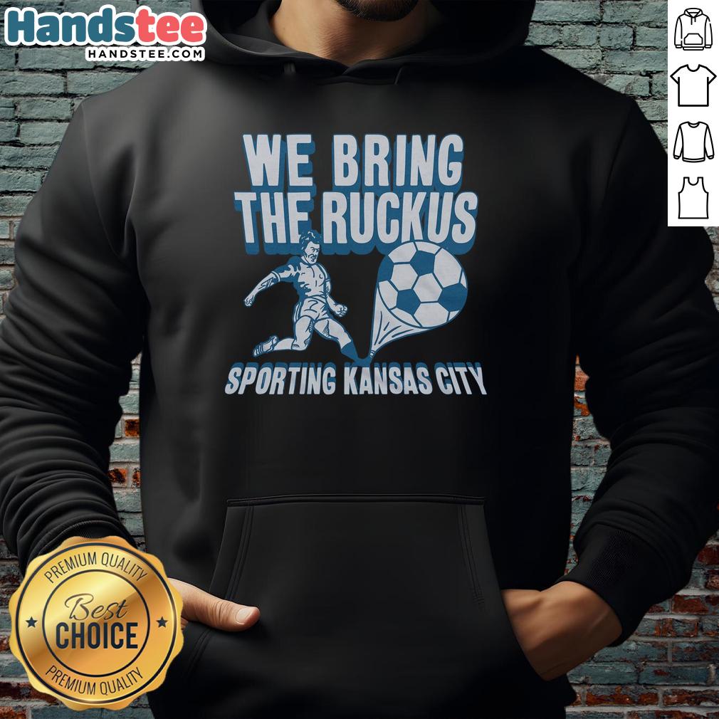 nice-sporting-kansas-city-we-bring-the-ruckus-hoodie Nice Sporting Kansas City We Bring The Ruckus Hoodie in vibrant blue, perfect for fans showing team spirit.