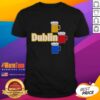 Nice Steelers Dublin 2025 T-Shirt featuring bold graphics and a comfortable fit, perfect for fans.