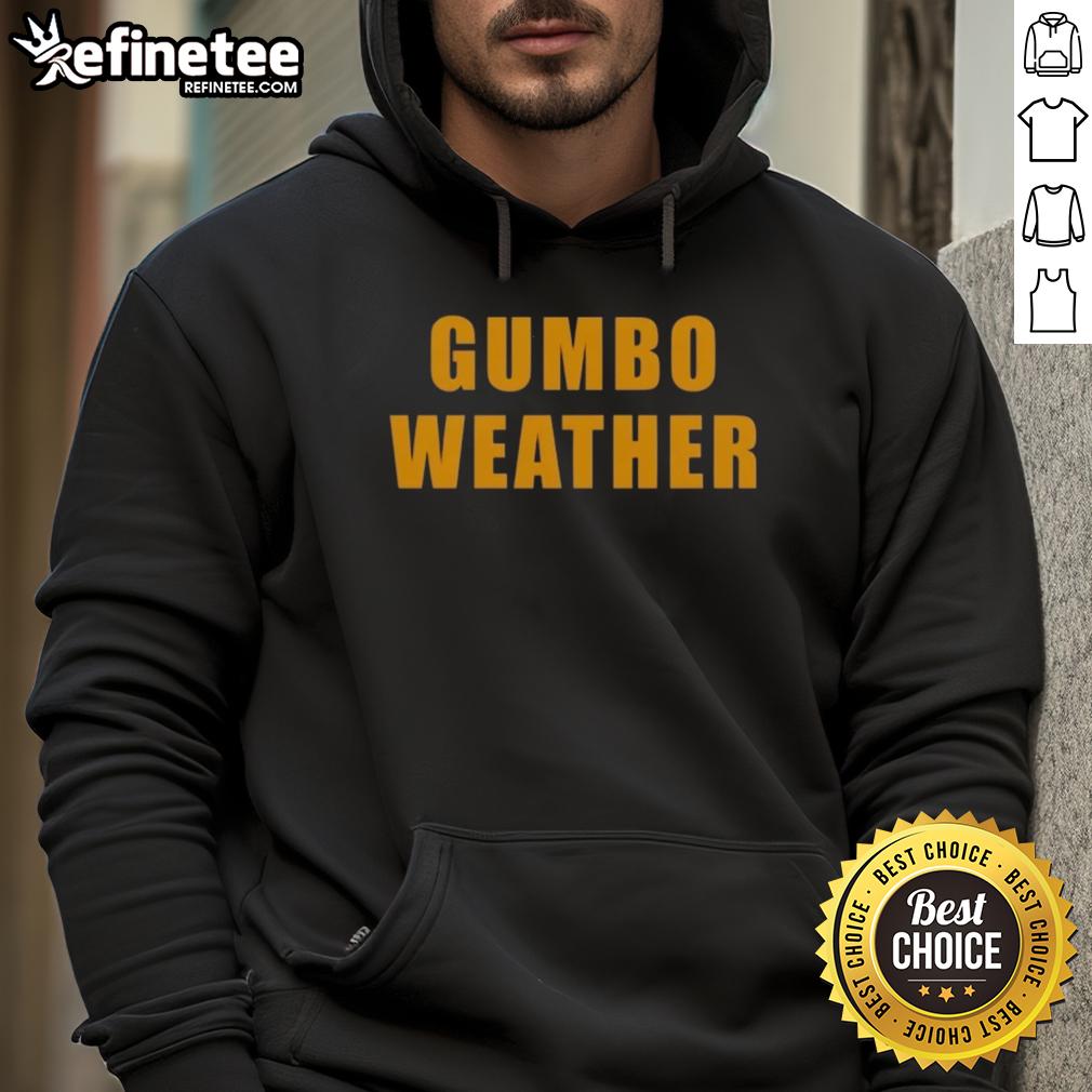 nice-t-bob-hebert-wear-gumbo-weather-hoodie Alt Text: Bob Hebert wearing a stylish Gumbo Weather hoodie, showcasing a trendy look perfect for any casual outing.