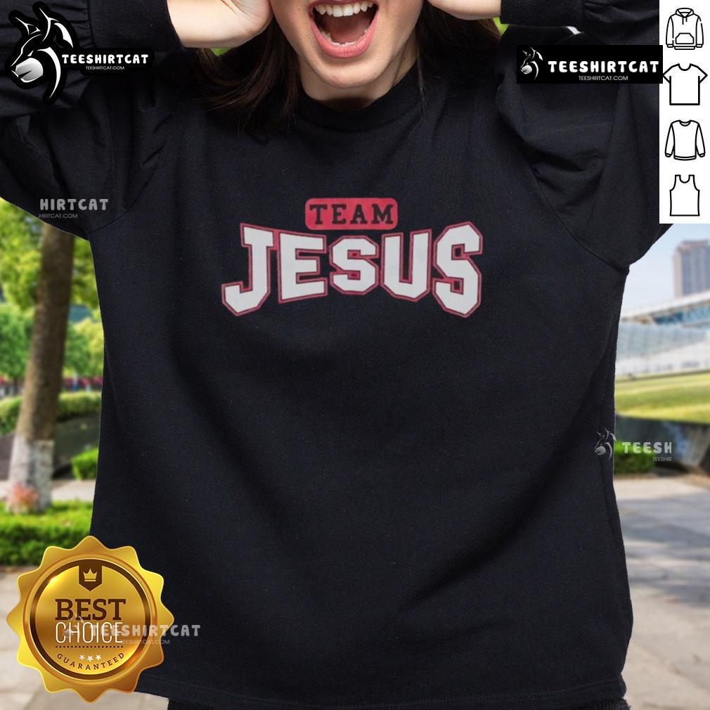 Nice Team Jesus Ministries Sweatshirt Cozy Nice Team Jesus Ministries sweatshirt in vibrant colors, perfect for showing your faith and style.