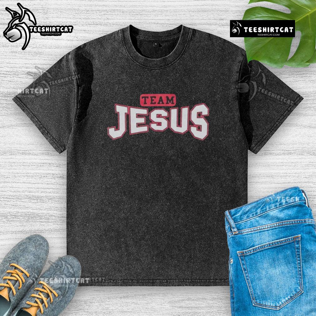 Nice Team Jesus Ministries Washed T Shirt Nice Team Jesus Ministries Washed T-Shirt featuring a stylish design for faith-inspired casual wear.